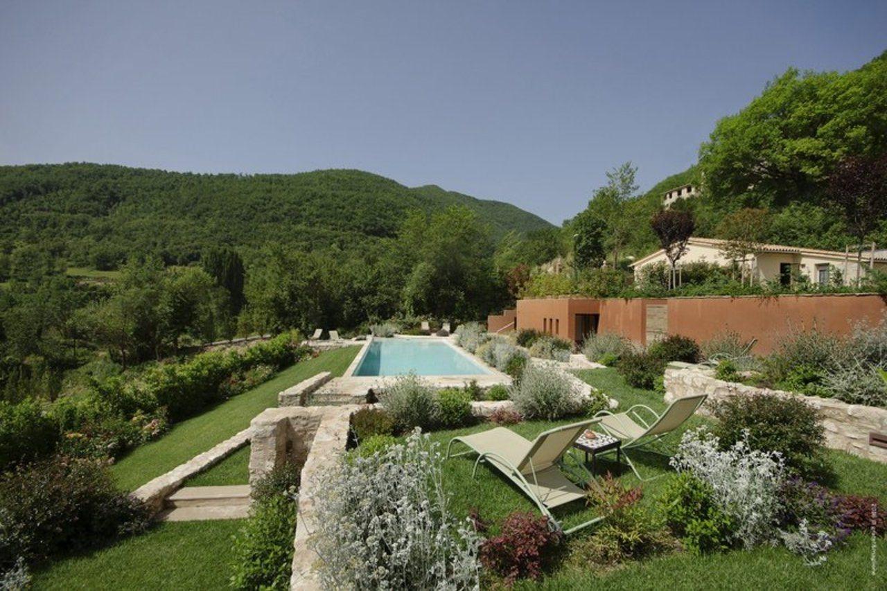 Hotel Castello Di Postignano Sellano Esterno foto
